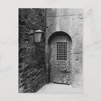 Tür ins Gefängnis von Newgate Postkarte