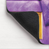 Tür - Lavendel Mousepad (Ecke)