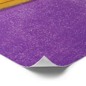 Tür - Lavendel Poster (Ecke)