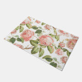 TÜR MAT: VINTAGE ROSE FUßMATTE (Schrägansicht)