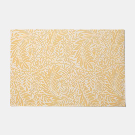 TÜR MAT: WILLIAM MORRIS : LARKSPUR FUßMATTE (Vorderseite)