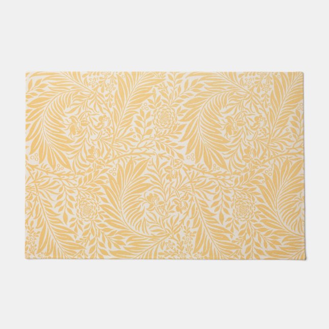 TÜR MAT: WILLIAM MORRIS : LARKSPUR FUßMATTE (Vorderseite)