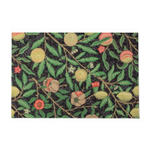 TÜR MAT: WILLIAM MORRIS : POMEGRANATE