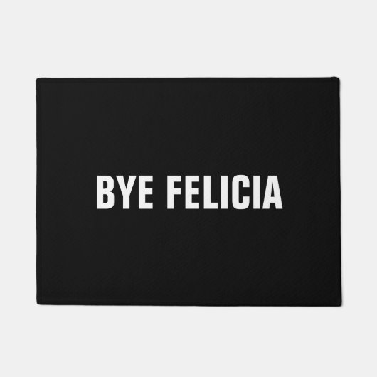 Tür-Matte - ABGELEGENES FELICIA Fußmatte (Vorderseite)