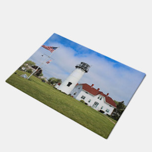 Tür-Matte Chatham Leuchtturm-Cape Cods Fußmatte