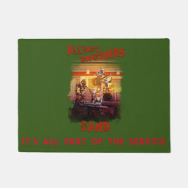 Tür mit Allbot Brothers Band Fußmatte