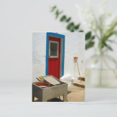 Tür nach Portugal Postkarte (Stehend Vorderseite)
