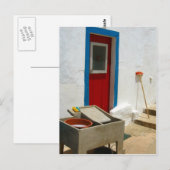 Tür nach Portugal Postkarte (Vorne/Hinten)