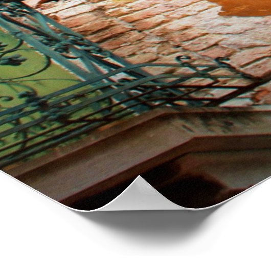 Tür nach Venedig Poster (Ecke)