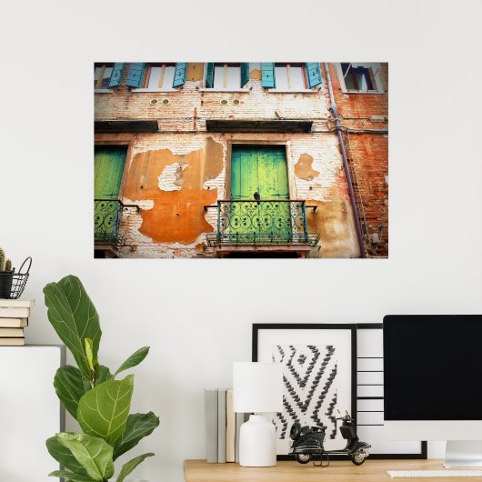 Tür nach Venedig Poster (Heimbüro)