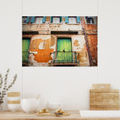Tür nach Venedig Poster (Küche)