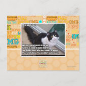 Tür öffnen postkarte (Vorderseite)