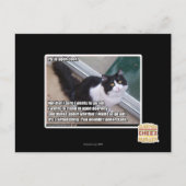 Tür öffnen postkarte (Vorderseite)