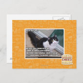 Tür öffnen postkarte (Vorne/Hinten)