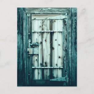 Tür Postkarte