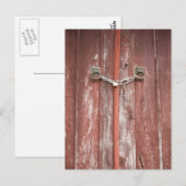 Tür Postkarte (Vorne/Hinten)