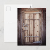Tür Postkarte (Vorne/Hinten)