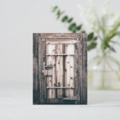 Tür Postkarte (Stehend Vorderseite)