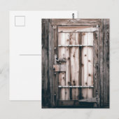 Tür Postkarte (Vorne/Hinten)