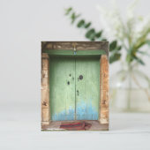 Tür Postkarte (Stehend Vorderseite)