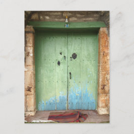 Tür Postkarte