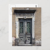 Tür Postkarte (Vorne/Hinten)