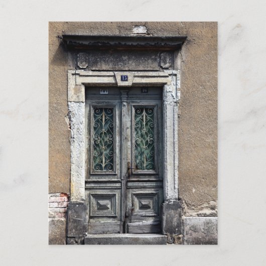 Tür Postkarte (Vorderseite)