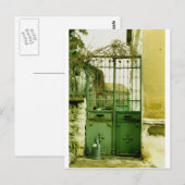 Tür Postkarte (Vorne/Hinten)