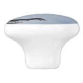 TÜR PULL KERAMIK STIL DESIGN KERAMIKKNAUF (Seitenansicht)