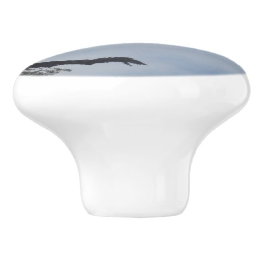 TÜR PULL KERAMIK STIL DESIGN KERAMIKKNAUF (Seitenansicht)