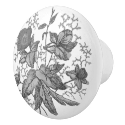 TÜR PULL KERAMIK STIL DESIGN KERAMIKKNAUF (Rechts)