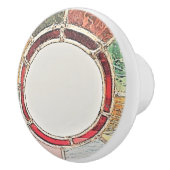 TÜR PULL KERAMIK STIL DESIGN KERAMIKKNAUF (Rechts)