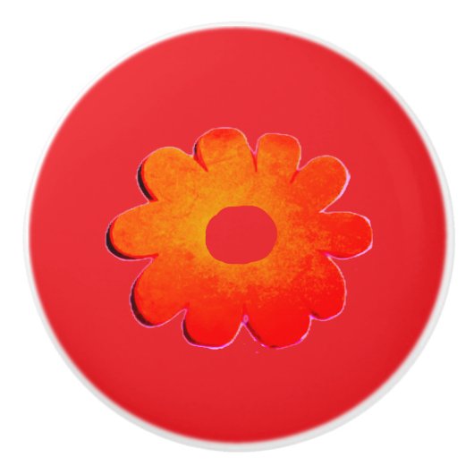 TÜR PULL KERAMIK STIL DESIGN KERAMIKKNAUF (Vorderseite)