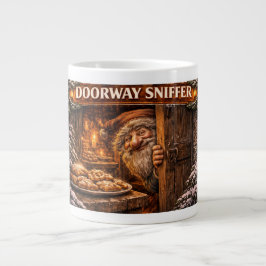 Tür-Schlürfer Isländischer Yule-Lad Jumbo-Tasse
