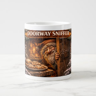 Tür-Schlürfer Isländischer Yule-Lad Jumbo-Tasse
