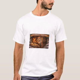 Tür-Schlürfer Isländischer Yule-Lad T-Shirt