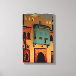 Tür, Tunesien, Nordafrika Leinwanddruck