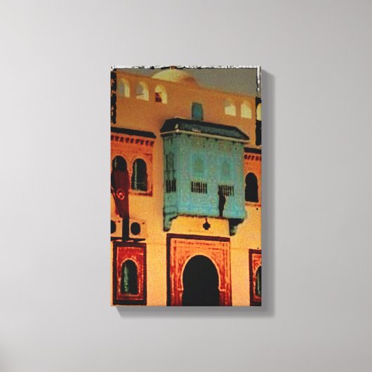 Tür, Tunesien, Nordafrika Leinwanddruck (Vorderseite)