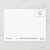 Tür und Balken Postkarte (Rückseite)
