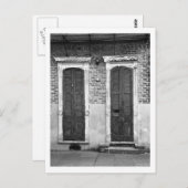 Tür und Fenster Postkarte (Vorne/Hinten)