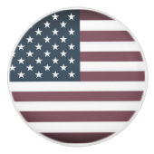 Tür und Schublade der amerikanischen Flagge Kerami Keramikknauf (Vorderseite)