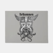 Tür Vikings Medievil matt Fußmatte (Vorderseite)