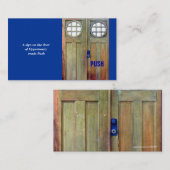 Tür Visitenkarte (Vorne/Hinten)