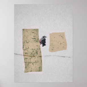 Tür Vogel Fenster Poster