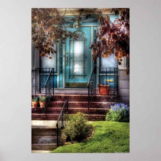 Tür - Wohnung Poster (Vorne)