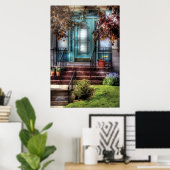 Tür - Wohnung Poster (Heimbüro)