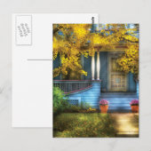 Tür - wunderschöne Viktorianische Postkarte (Vorne/Hinten)