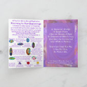 Tür zu neuen Anfängen - Segen & Erklärung Karte (Innenseite)