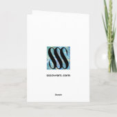 Tür zu Weihnachten (Rückseite)