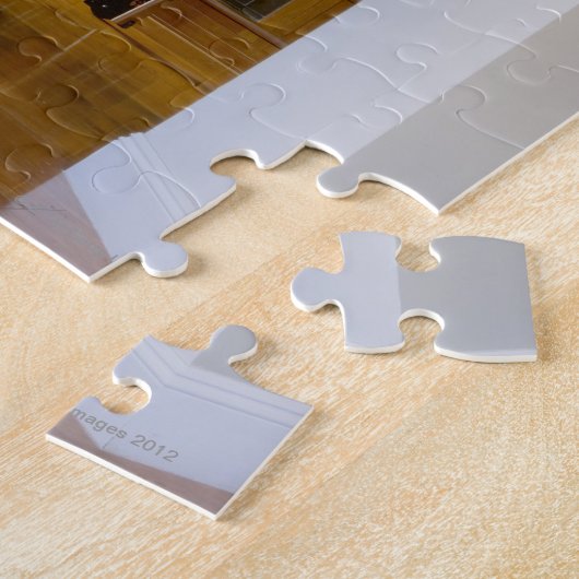 Tür zu Zuhause-Bibliothek Puzzle (Seite)